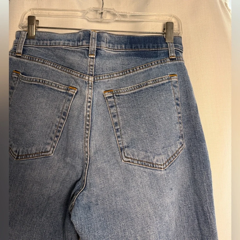 Abercrombie & Fitch Ankle Straight Ultra High Rise Curve Love Jeans 10 / 30 S - Picture 8 of 11